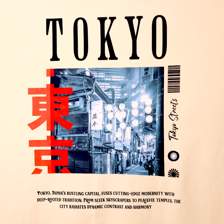 Oversized T-Shirt: Tokyo