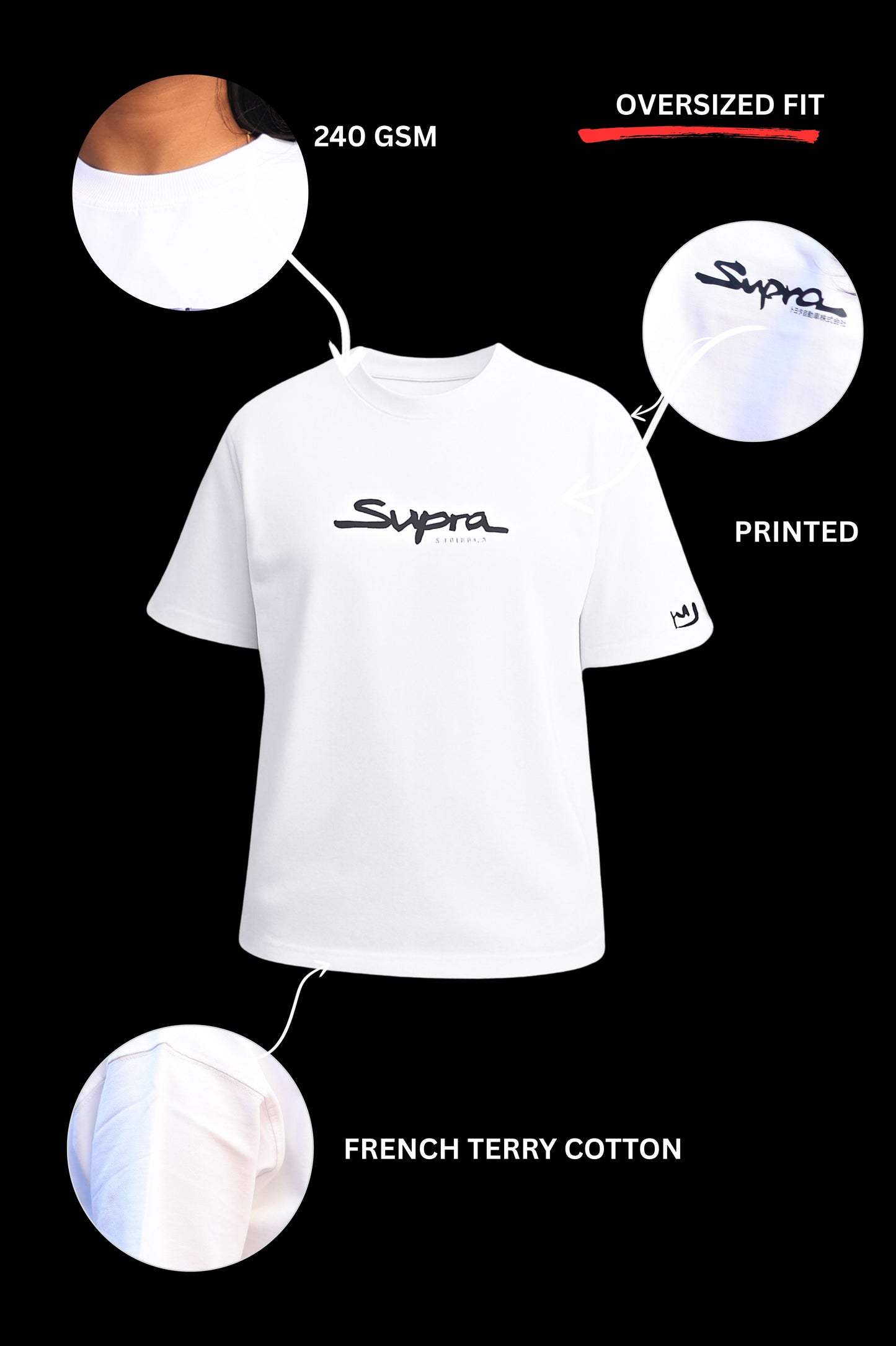 Oversized T-Shirt: Supraaa