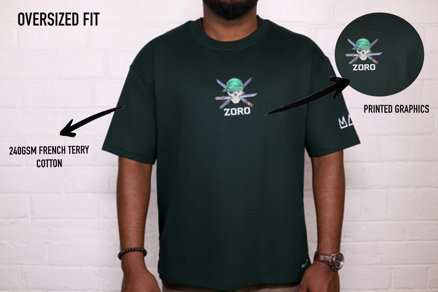 Oversized T-Shirt: ZORO