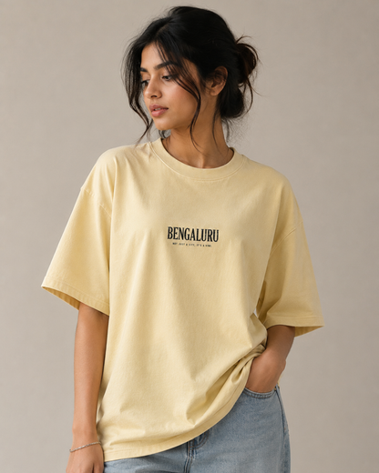 Oversized T-Shirt: Bengaluru