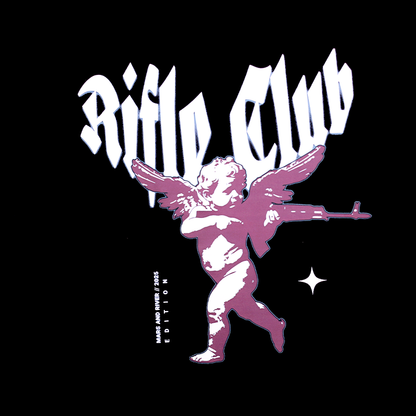 Oversized T-Shirt: Rifle club