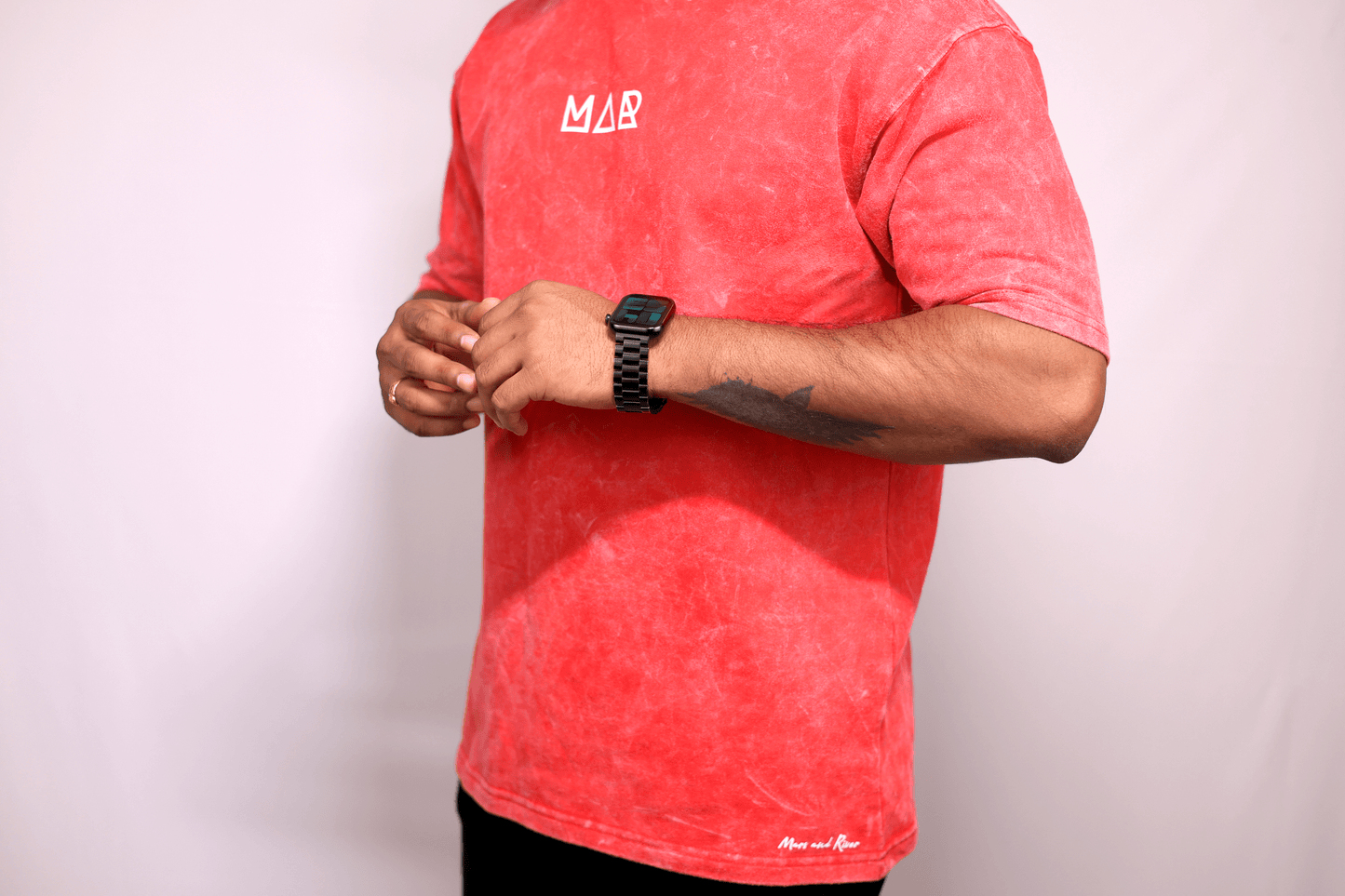 Oversized Acid Washed T-Shirt: Graffiti glam