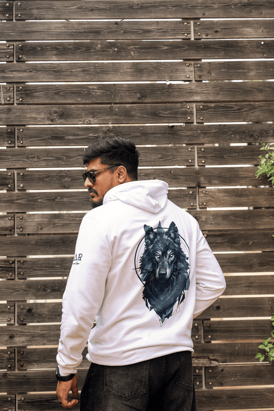 Regular Fit Printed Hoodie