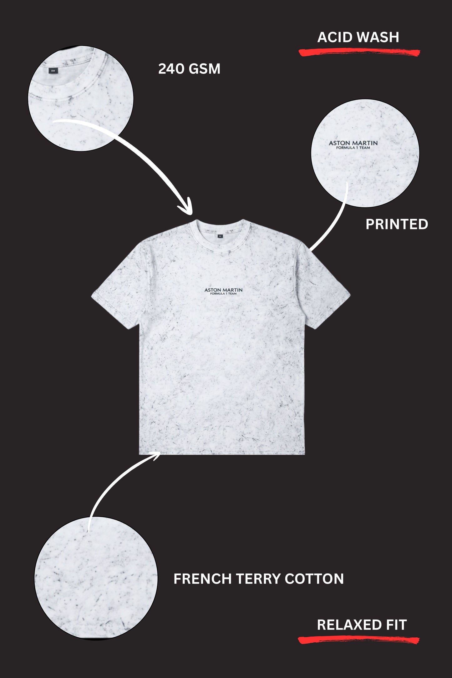 Oversized T-Shirt: Aston Martin Formula 1