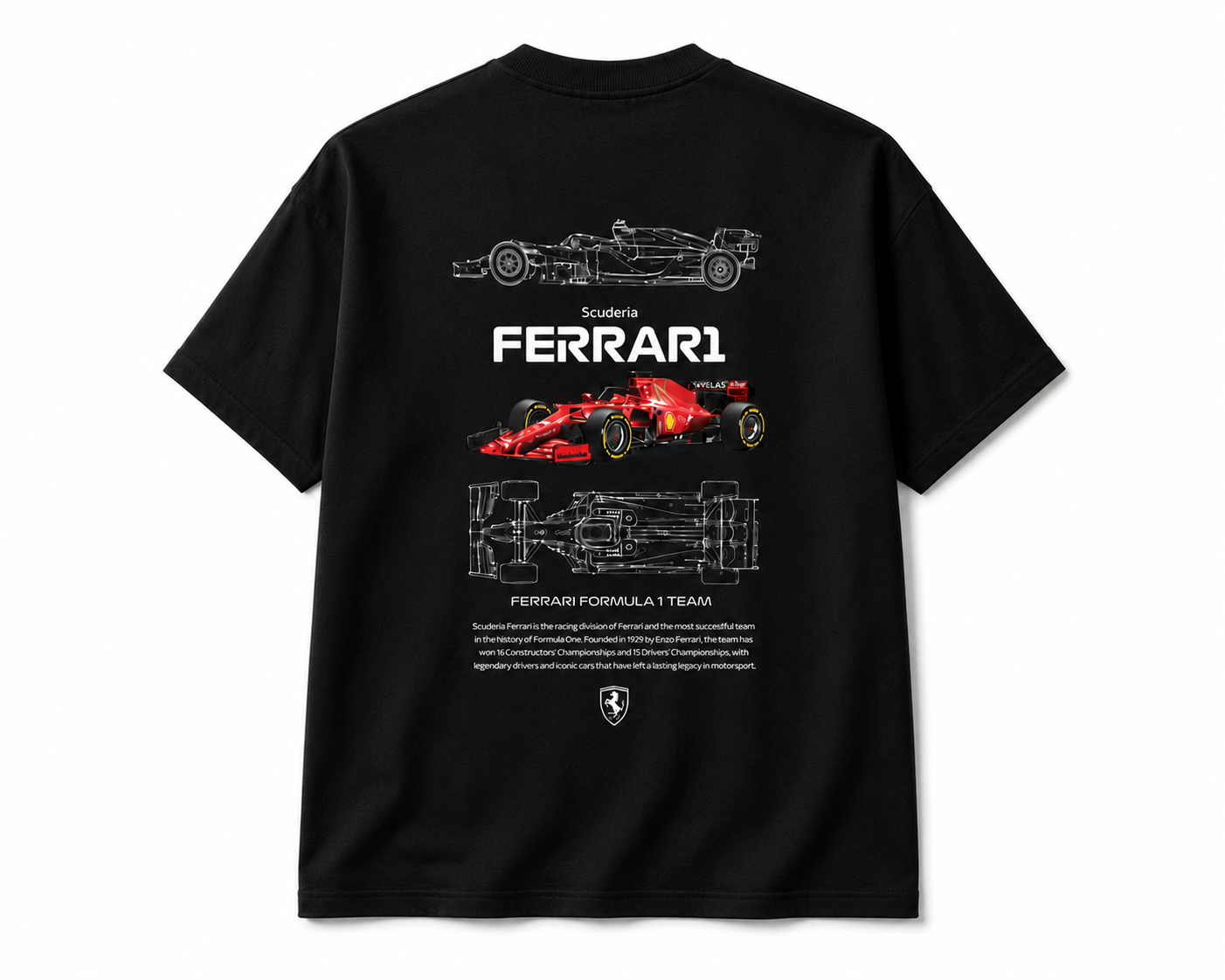 Oversized T-Shirt: Ferrari Formula 1 Team