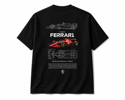 Oversized T-Shirt: Ferrari Formula 1 Team