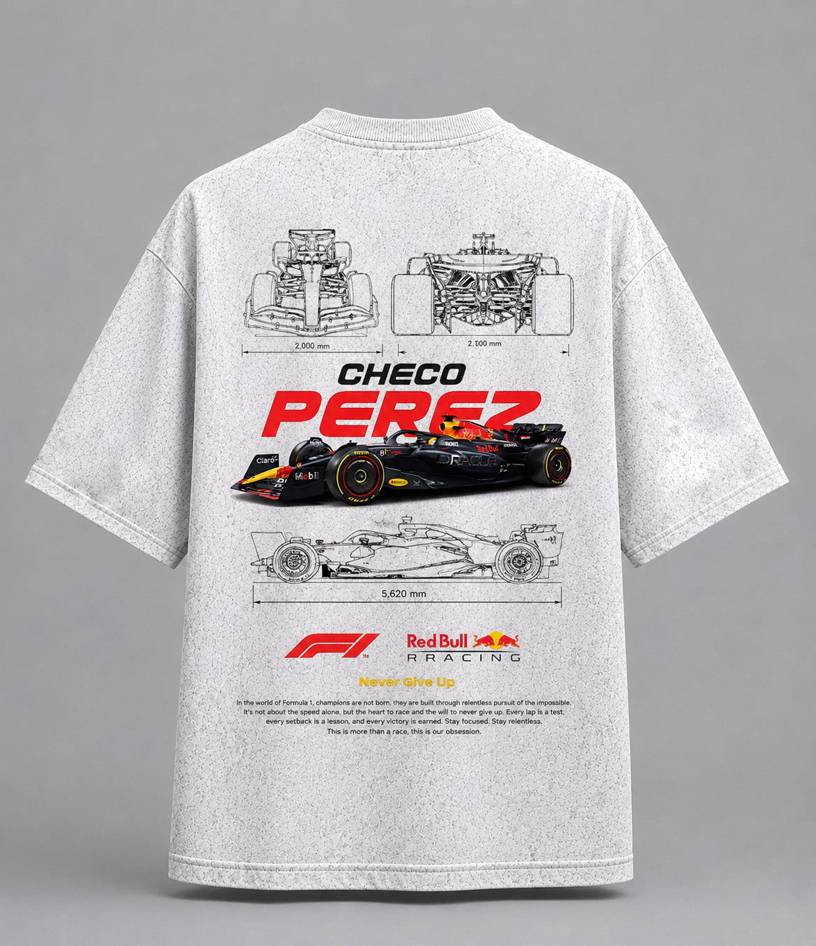 Oversized T-Shirt: Checo Perez F1