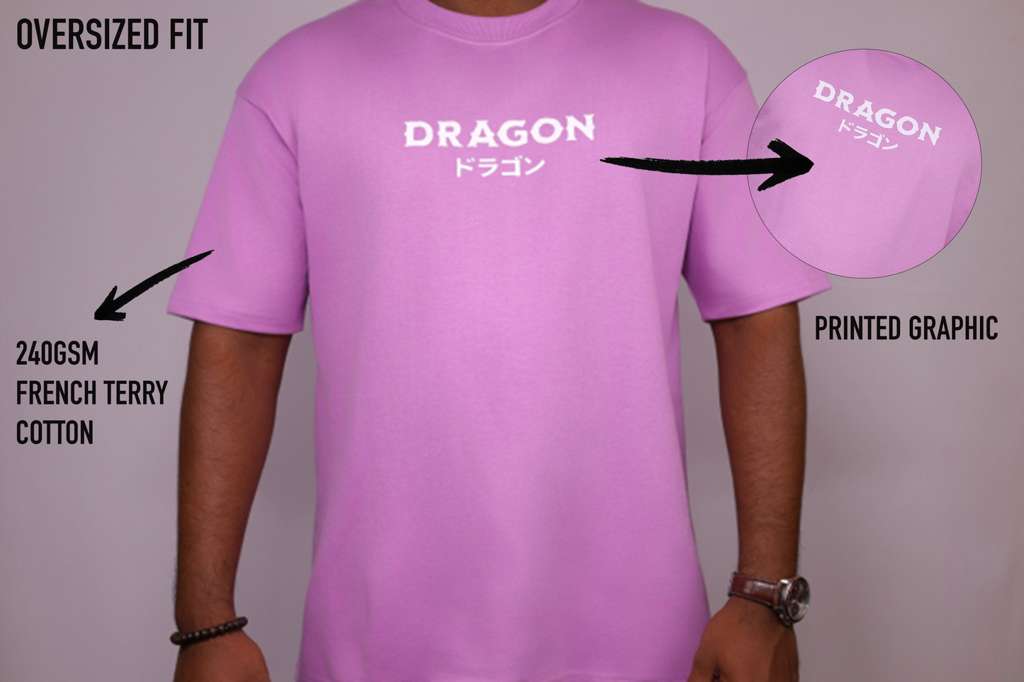 Oversized T-Shirt: Dragon