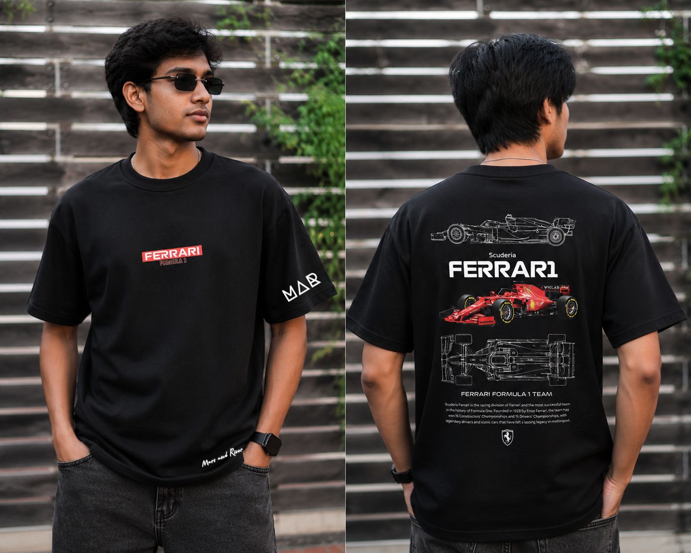 Oversized T-Shirt: Ferrari Formula 1 Team