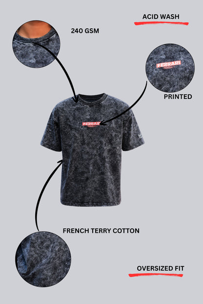 Oversized T-Shirt: Ferrari F1
