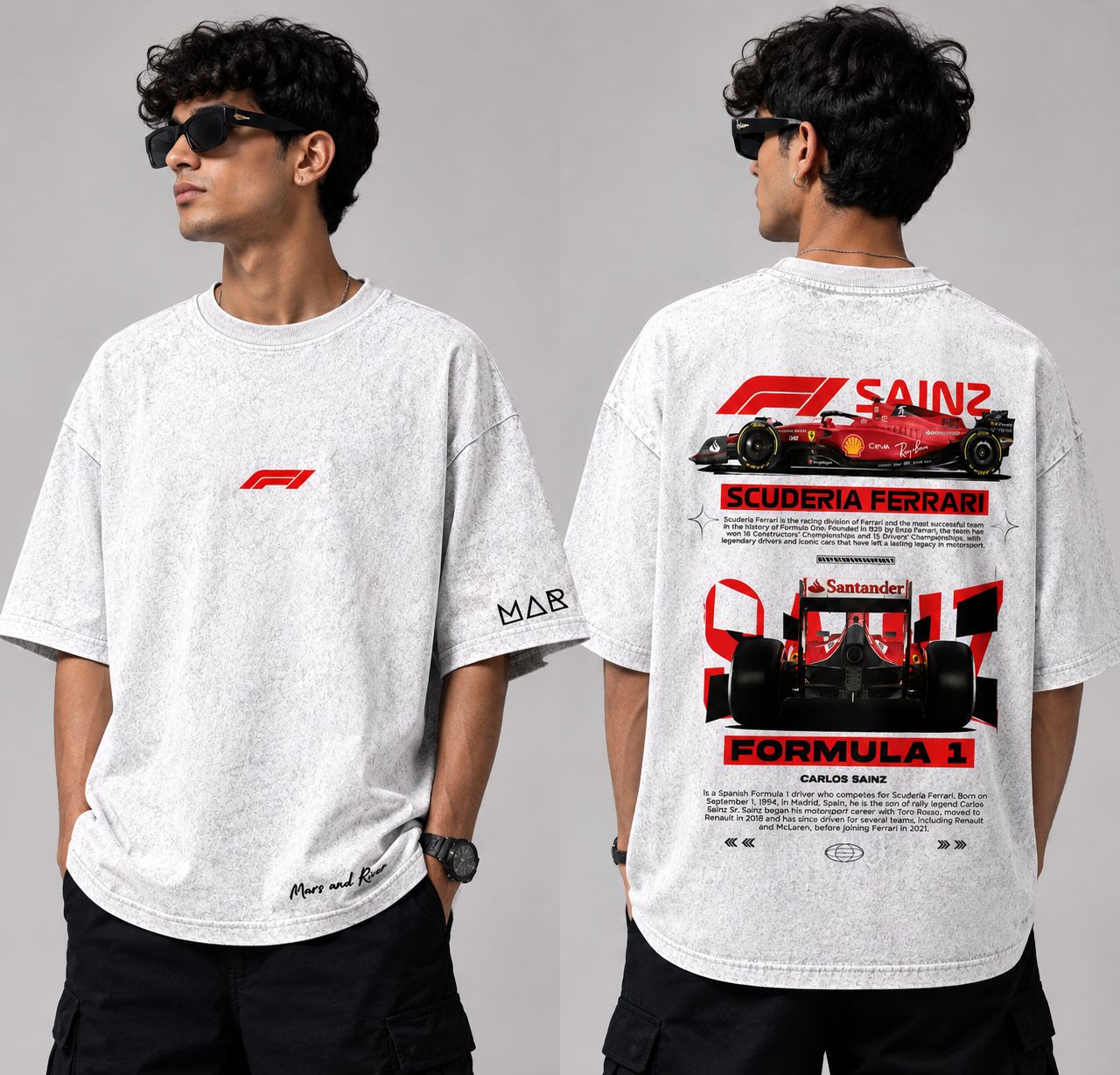 Oversized T-Shirt: Scuderia Ferrari Formula 1
