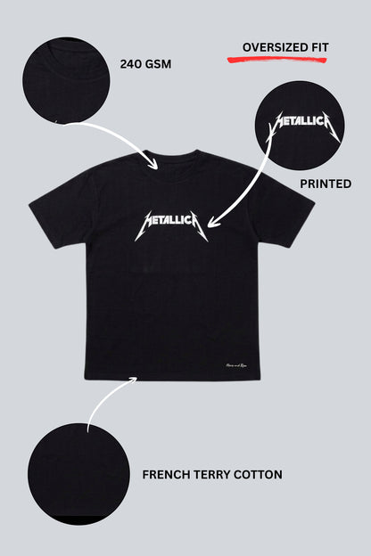 Oversized T-Shirt: Metallica