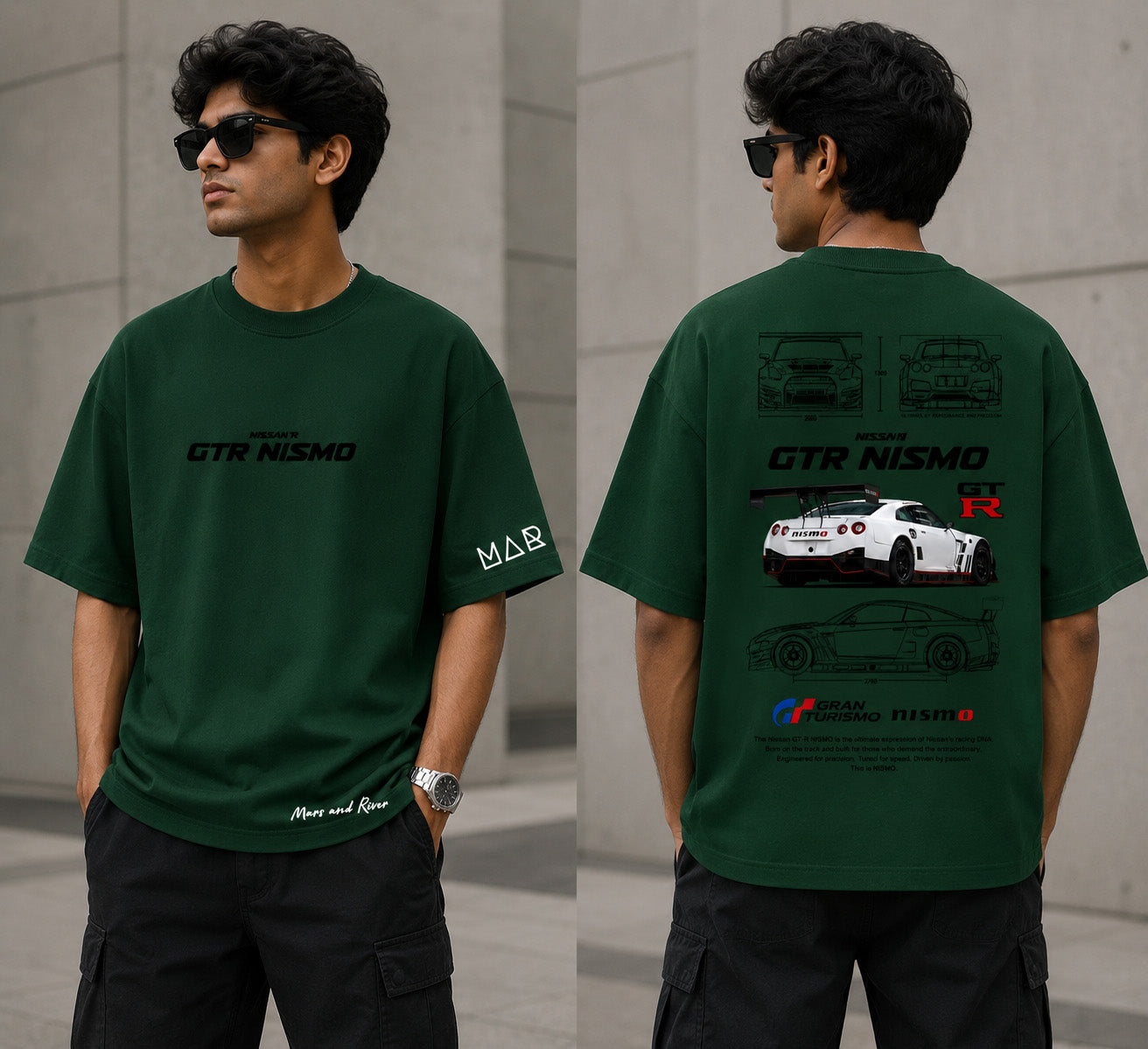 Oversized T-Shirt: Nissan GTR Nismo