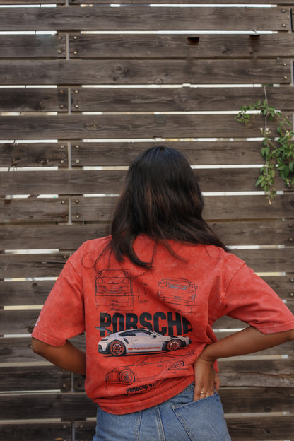 Oversized T-Shirt: Porsche 911