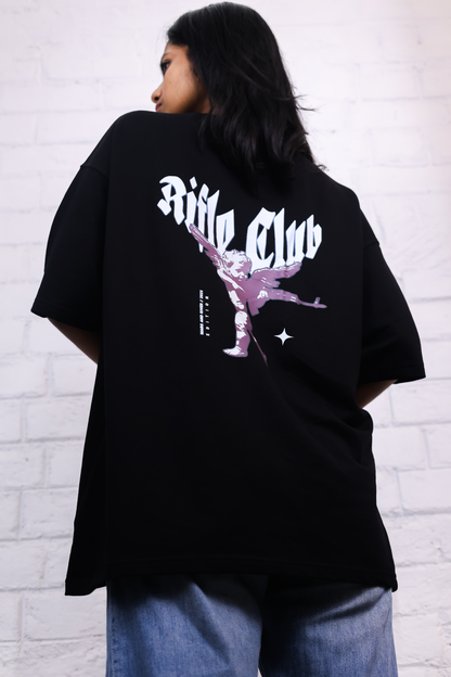 Oversized T-Shirt: Rifle club