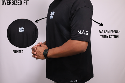 Oversized T-Shirt: Rifle club