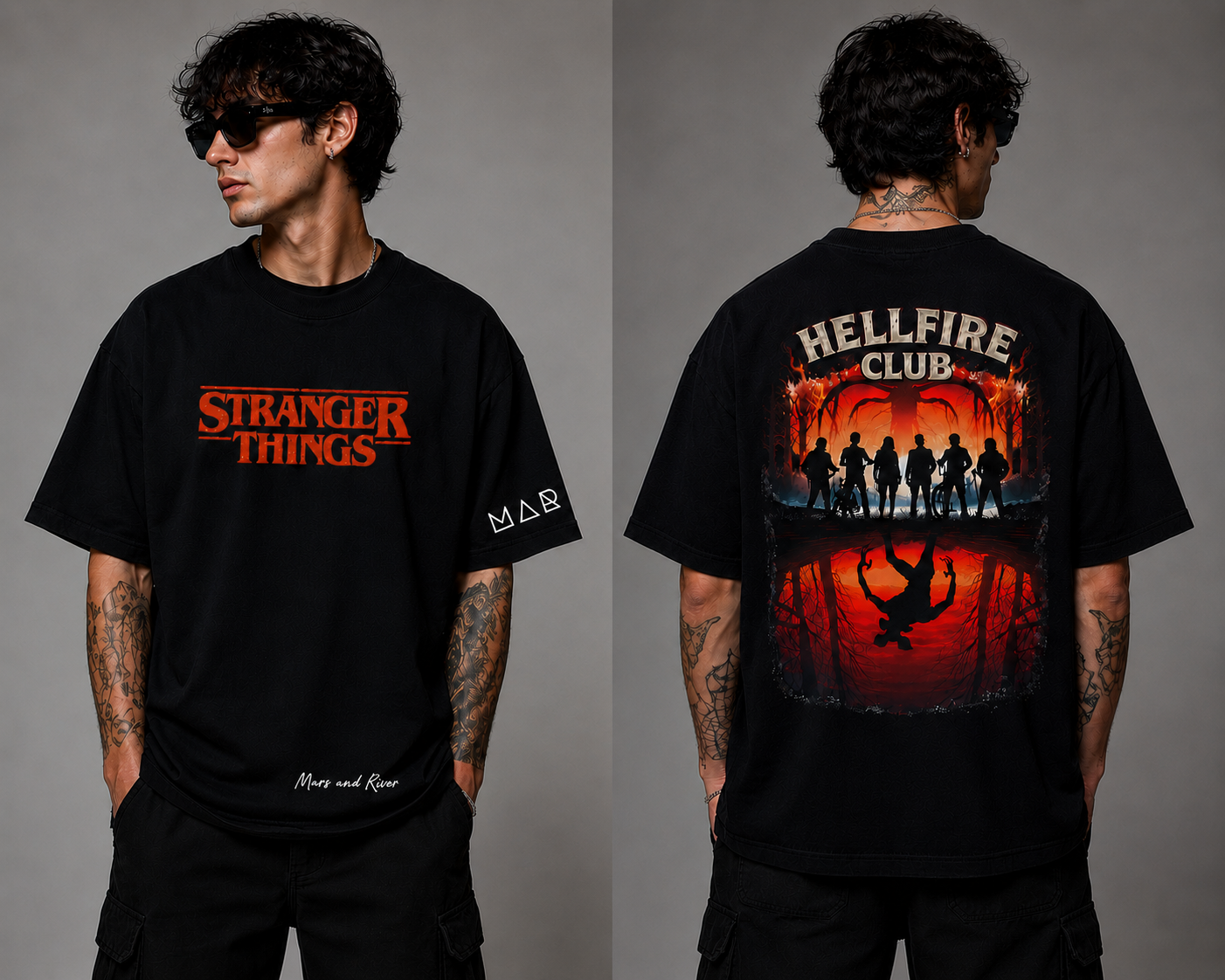 Oversized T-Shirt: Stranger Things