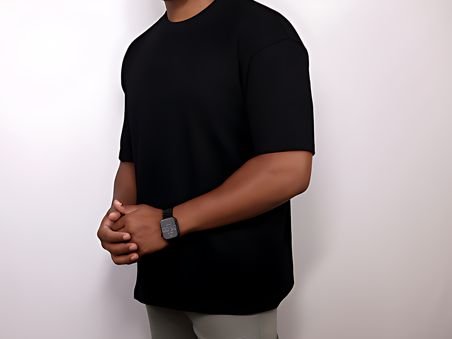 Oversized Plain T-Shirts