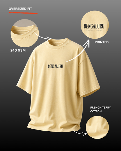 Oversized T-Shirt: Bengaluru